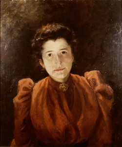 Portret van Carolinaアンナテイシェイラデマトス1868-1940n英語：カロライナアンテイシェイラデマトス1868-1940nの肖像